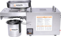 Savaliya Industries Savaliya Home Use Oil Maker Machine Temp. Controller -- Made in India 750 W Food Processor(Silver)