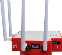 Truebond 4G internet Bonding Solution - TrueBOND7.0 100 Mbps 4G Router(White, Red, Dual Band)
