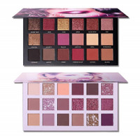 NYN HUDA 36 Colors Combo Matte Shimmer EyeShadow Palette Eye Shadow Nude + Rose Gold 36 g(The Color Board)