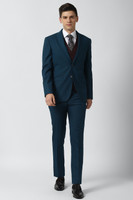 PETER ENGLAND Single Breasted Solid Men Suit