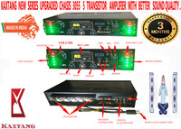 KAXTANG New Series ABSTRACT BIG CARD Bluetooth Transistor with Dancing LED transistor 5000 W AV Power Amplifier(Black)