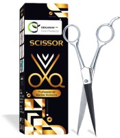 Organim care products Imported Best Barber Scissors For Hair Cutting ,Fish Cutting ,Kitchen ,Art Cutting , Multi Use( 6 Inch ) Scissors(Set of 1, Silver)