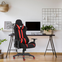 GREEN SOUL Beast Multi-Functional Ergonomic Chair|Gaming & WFH|3D Armrest|180� Recline Gaming Chair(Black, Red)