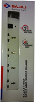 BAJAJ Bajaj 4-Way Spikeguard 4  Socket Extension Boards(White, 2 m)