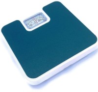NIVAYO Analog Weight Machine Human Capacity 120Kg Manual Mechanical Full Metal Body Weighing Scale Weighing Scale (GREEN)Healthcare Silver Dial Weighing Scale (GREEN) TM-24 Weighing Scale(Green)