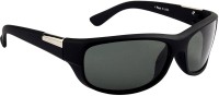 TheWhoop Round, Sports Sunglasses(For Men & Women, Black)