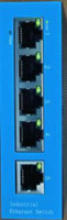 xcorn 5 Ports 100M Industrial Ethernet Switch Network Switch(Blue)