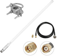 Olnexus 6 dbi Lora omni antenna-868mHz-with 10ft LMR200 cable-Helium Router Antenna Booster