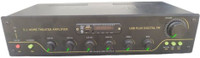 ARUVI MELODY'S 5.1 amplifier with DTS surround effects 800 W AV Power Amplifier(Black)