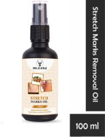 WILDERA Stretch Care Oil to Minimize Stretch Marks & Even Out Skin Tone 100 mL Women(100 ml)