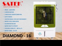 satek 65 L Desert Air Cooler(WHITE GREEN, DIAMNOND 16)   Air Cooler  (satek)