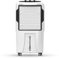 CROMPTON 100 L Desert Air Cooler(White, Black, Optimus 100 L ACGC Desert Air Cooler Ice Chamber Humidity Control White & Black)   Air Cooler  (Crompton)