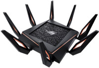 Kanav GT-AX11000 Gaming Router (Black) 11000 Mbps Gaming Router(Black, Tri Band)