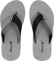 PKKART Men Casual Comfort stylish Grey Slipper (Pack Of 1) Flip Flops(Grey 6)