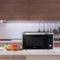 SAMSUNG 32 L Convection & Grill Microwave Oven(MC32A7035CT, Silver)