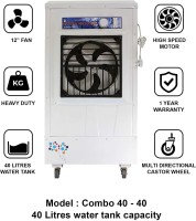 NATURAL AIR COOLER 40 L Desert Air Cooler(White, NAC 40 L Desert Air Cooler_3)   Air Cooler  (NATURAL AIR COOLER)