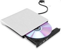 Digimore External DVD Drive, USB 3.0 Portable Type-C CD DVD +/-RW Drive/DVD Optical Drive External DVD Writer(White)