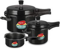 Pigeon Special Combi 2 L, 3 L, 5 L Induction Bottom Pressure Cooker(Hard Anodized)