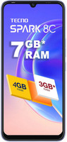 Tecno Spark 8C (Iris Purple, 64 GB)(4 GB RAM)
