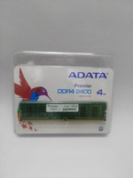 ADATA PREMIER DDR4 4 GB (Single Channel) PC DRAM (AD4U2400J4G17)(Green)