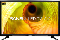 Sansui Prime Series 60 cm (24 inch) HD Ready LED TV with 20W Speaker (Black) (2021 Model)(JSY24NSHD)
