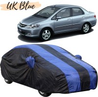 UK Blue Car Cover For Honda City ZX (With Mirror Pockets)(Blue, For 2004, 2005, 2006, 2007, 2008 Models)