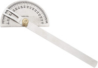 Lovely Degree Protractor SS Professional Mechanical Measurement Tool 180 Degree Rotary Radius Gauge