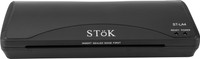 Stok Fully Automatic / A4 Laminator with Jam Release Button | Supports Hot & Cold Lamination 12 inch Lamination Machine