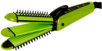ASKO 3 In 1 Hair Care Collection of Electric Hair Curler, Straightener & Crimper A2 Hair Styler(Green)