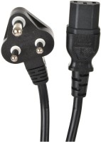 DELL 000PMN 10 A 1.8 m Power Cord(Compatible with Monitors, CPU Desktops, SMPS, Printers, Black, One Cable)