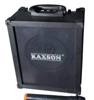 Kaxson Series BT CUBE-28 Amplifier With Cordless MIC/ECHO MIC BT/USB/FM/MP3/SD-MMC/AUX 160 W AV Power Receiver(Black)
