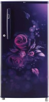 LG 190 L Direct Cool Single Door 2 Star Refrigerator(Blue Euphoria, GL-B199OBEC) (LG) Tamil Nadu Buy Online
