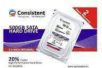 Consistent internal 500 GB All in One PC's Internal Hard Disk Drive (HDD) (consistenthdd)(Interface: SATA, Form Factor: 3.5 inch)