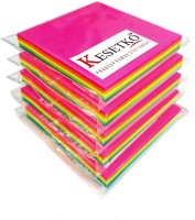 KESETKO Sticky Notes 500 Sheets Self Sticky Notes, Sticky Notepads, 3 inch x 3 inch 500 Sheets, 5 Colors(Set Of 5, Multicolor)