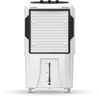 Crompton 65 L Desert Air Cooler with Motor Overload Protection,Collapsible Louvers(White, Black, ACGC-OPTIMUS65)