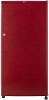 LG 190 L Direct Cool Single Door 1 Star Refrigerator(RED, GL-B199RPRB)   Refrigerator  (LG)