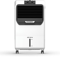 Crompton 16 L Room/Personal Air Cooler(White & Black, Jedi PAC 16)