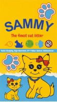 Sammy Super Clumping, Lavender -5kg Pet Litter Tray Refill