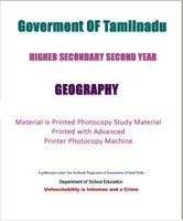 Tamilnadu Board Geography Books For Class 12th Class In English(Paperback, Tamilnadu Board)