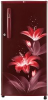 LG 190 L Direct Cool Single Door 1 Star Refrigerator(RUBY GLOW, GL-B199ORGB) (LG) Tamil Nadu Buy Online