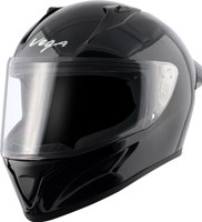 VEGA Bolt Motorbike Helmet(Black)