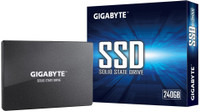 GIGABYTE SATA 2.5 Inch 240 GB Desktop Internal Solid State Drive (SSD) (GP-GSTFS31240GNTD)(Interface: SATA, Form Factor: 2.5 Inch)