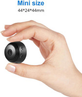 Okxmz m4 Mini Video Camera WiFi Small Wireless HD 1080P Night Vision Infrared Camcorder(Black)