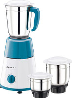 BAJAJ GX 500 W Mixer Grinder(GX15 | 3 Jars | White, Blue)