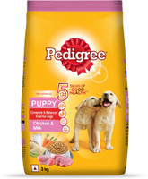 PEDIGREE Puppy Chicken, Milk 3 kg Dry New Born Dog Food