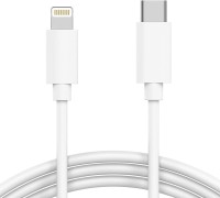 Type C to Lightening 1.2 m Power Cord(Compatible with iPhone 13 /12/11/X /XS/XR/XS Max, white)