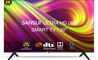 Sansui 127 cm (50 inch) Ultra HD (4K) LED Smart Android TV with Dolby Audio and DTS (Mystique Black) (2021 Model)(JSW50ASUHD)