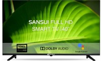 Sansui 102 cm (40 inch) Full HD LED Smart Android TV with Voice Search Smart Remote (Midnight Black) (2021 Model)(JSW40ASFHD)