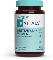 HEALTHKART HK Vitals Multivitamin Women, Boosts Energy, Stamina & Skin Health (60 Tablets)(60 No)