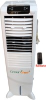 Greenchef 36 L Tower Air Cooler(White, Krissha Air Cooler - 36 Ltrs with Remote)